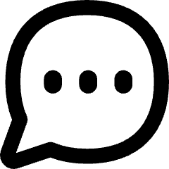 Chat Bubble Typing Oval Icon from Flex Remix Set