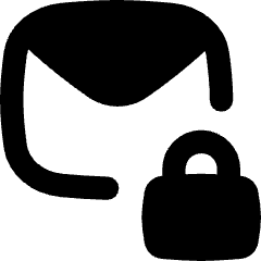 Inbox Lock Icon from Flex Remix Set