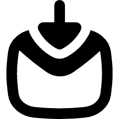 Mail Incoming Icon from Flex Remix Set