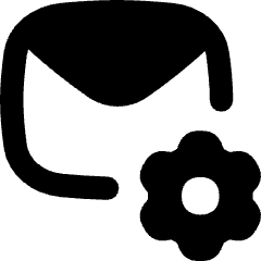 Mail Setting Gear Icon from Flex Remix Set