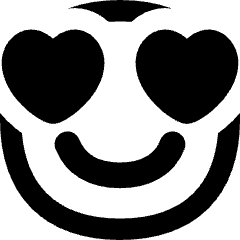 Smiley In Love Icon from Flex Remix Set