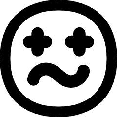 Smiley Sick Icon from Flex Remix Set