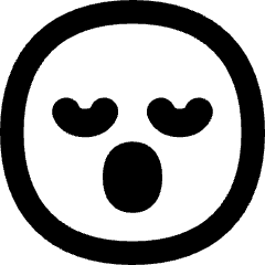 Smiley Sleepy Icon from Flex Remix Set