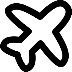 Airport Plane Icon from Flex Remix Set