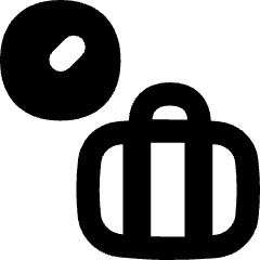 Baggage Scale Icon from Flex Remix Set
