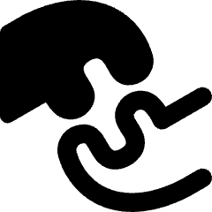 Sign Language Hand Icon from Flex Remix Set