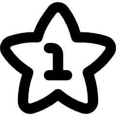 Hotel One Star Icon from Flex Remix Set
