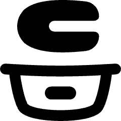 Laundry Basket Icon from Flex Remix Set