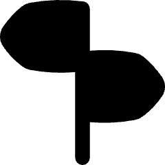 Street Sign Icon from Flex Remix Set