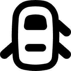 Car Top Three Door Open 4 Icon from Flex Remix Set