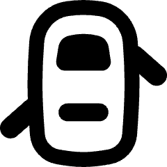 Car Top Two Door Open 4 Icon from Flex Remix Set