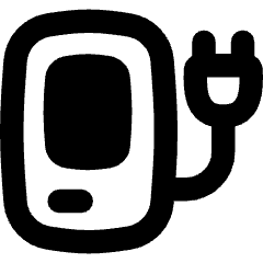 Electric Charging Station Icon from Flex Remix Set