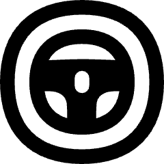 Steering Wheel Icon from Flex Remix Set