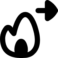 Fire Exit Icon from Flex Remix Set