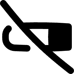 No Smaking Area Icon from Flex Remix Set