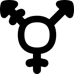 Transgender Symbol Icon from Flex Remix Set