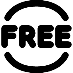 Tag Free Circle Icon from Flex Remix Set