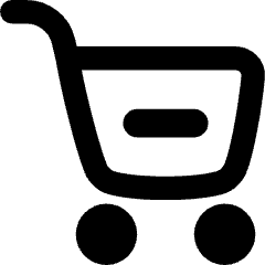 Shopping Cart Subtract Icon from Flex Remix Set