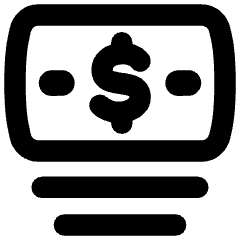 Bill Dollar 1 Icon from Flex Remix Set