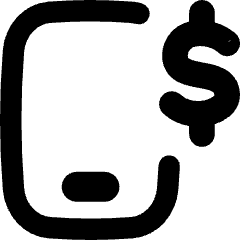 Mobile Payment Icon from Flex Remix Set