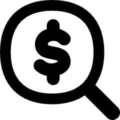 Search Dollar Icon from Flex Remix Set