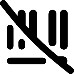 Bar Code Disable Icon from Flex Remix Set