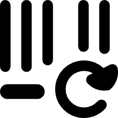 Bar Code Refresh Icon from Flex Remix Set