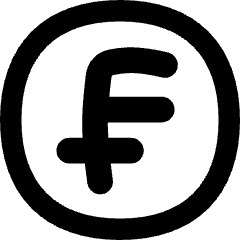 Franc Circle Icon from Flex Remix Set