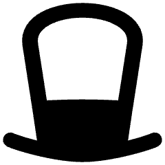 Tall Hat Icon from Flex Remix Set