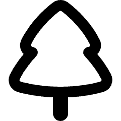 Pine Tree Icon from Flex Remix Set