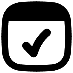 Browser Check Icon from Flex Remix Set