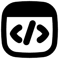 Browser Code 2 Icon from Flex Remix Set