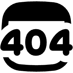 Browser Error 404 Icon from Flex Remix Set