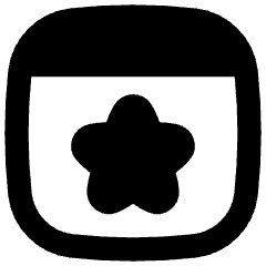 Browser Favorite Star Icon from Flex Remix Set