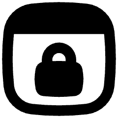 Browser Lock Icon from Flex Remix Set