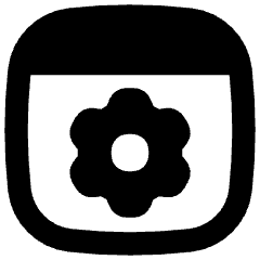 Browser Setting Gear Icon from Flex Remix Set