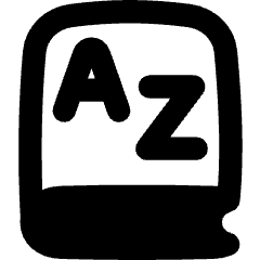 Dictionary Language Book Icon from Flex Remix Set
