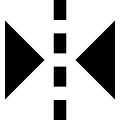 Flip Horizontal Arrow 1 Icon from Sharp Remix Set