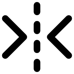 Flip Horizontal Arrow 2 Icon from Core Remix Set