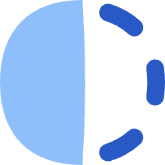Flip Horizontal Circle 1 Icon from Flex Flat Set