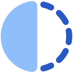 Flip Horizontal Circle 1 Icon from Plump Flat Set