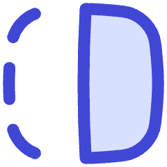 Flip Horizontal Square 1 Icon from Flex Duo Set