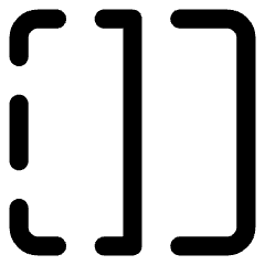 Flip Horizontal Square 1 Icon from Core Line Set