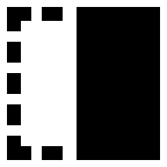 Flip Horizontal Square 1 Icon from Sharp Solid Set