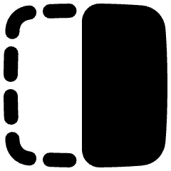 Flip Horizontal Square 1 Icon from Plump Remix Set
