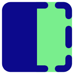 Flip Horizontal Square 2 Icon from Core Pop Set