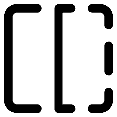 Flip Horizontal Square 2 Icon from Core Line Set