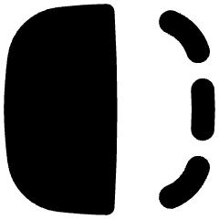 Flip Horizontal Square 2 Icon from Flex Solid Set