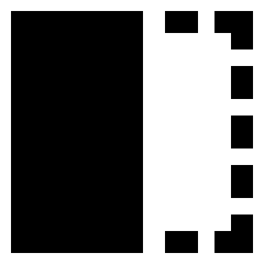 Flip Horizontal Square 2 Icon from Sharp Solid Set