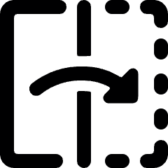 Flip Right Icon from Ultimate Bold Set